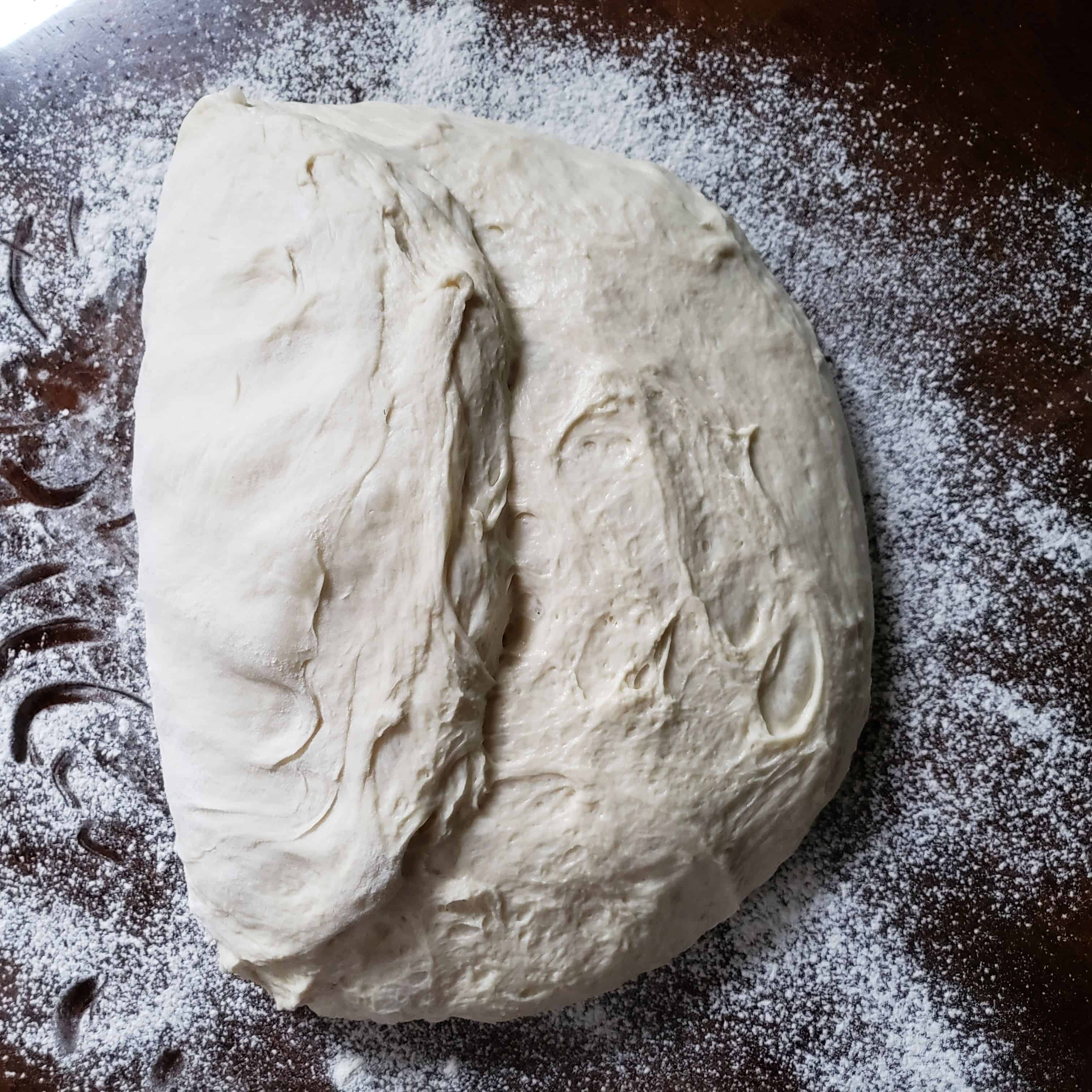 Shape 2 folded dough shape #2